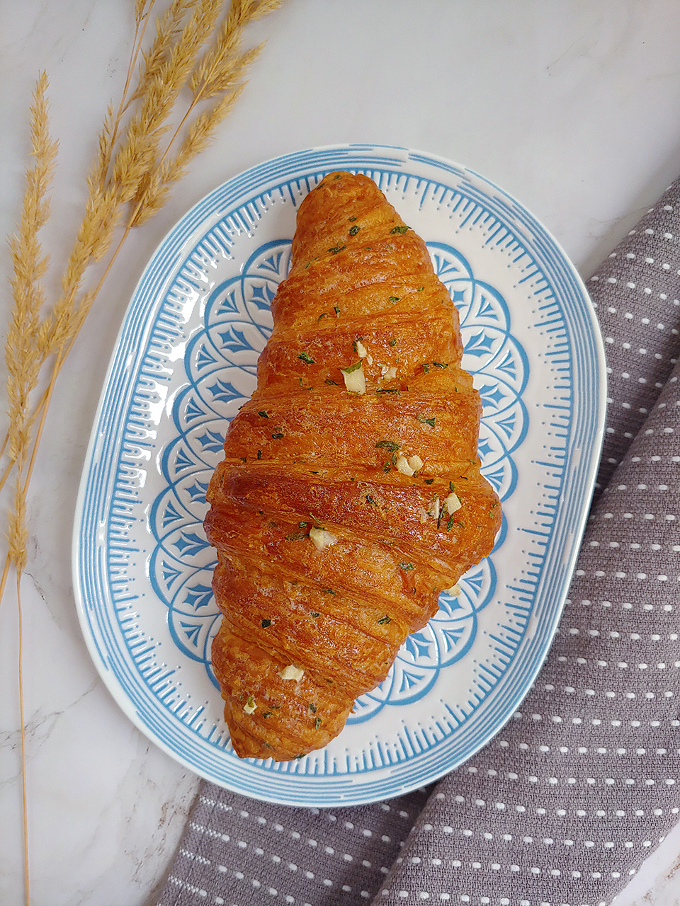 Garlic Croissants Cook With Chopsticks